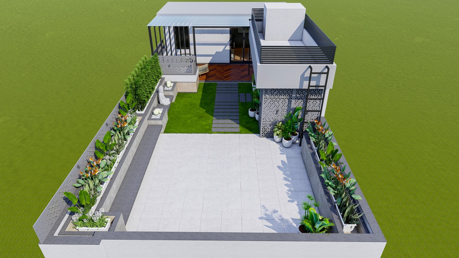 Minimalist Terrace